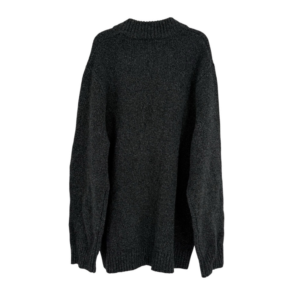 LL Bean 100% Lambs Wool Mens Ragg Size XL Tall Sweater Item ID 285175 Gray - Picture 2 of 10